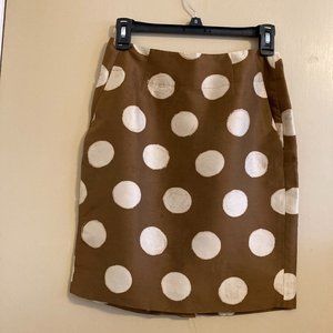 BR Rayon Polka Dot Skirt